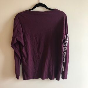 PINK maroon long sleeve